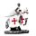 Fantasy Knight Ornament - Crusader Knight on Horseback Defender