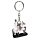 Novelty Keyring - Crusader Knight on Horseback Defender