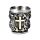 Decorative Shot Glass - Medieval Knight with Shield