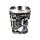 Decorative Shot Glass - Medieval Knight with White & Red Shield