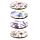 Set of 4 Cork Novelty Coasters - Nectar Meadows