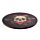Set of 4 Cork Novelty Coasters - Skulls and Roses
