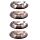 Set of 4 Cork Novelty Coasters - Wild Stag