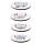 Set of 4 Cork Novelty Coasters - Wildwood Caravan