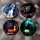 Set of 4 Cork Novelty Coasters - Lisa Parker Magic Cats