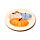 Set of 4 Cork Novelty Coasters - Autumn Harvest