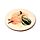 Set of 4 Cork Novelty Coasters - Autumn Harvest