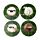 Set of 4 Cork Novelty Coasters - Sheep
