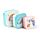 Lunch Boxes Set of 3 (S/M/L) - Enchanted Rainbow Unicorn