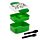 Bento Clip Lock Lunch Box with Cutlery - Minecraft Creeper & TNT