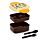 Bento Clip Lock Lunch Box with Cutlery - Jolly Rogers Pirates