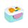 Bento Clip Lock Lunch Box with Cutlery - Beans & Co Cats