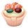 Lip Gloss in Shaped Holder - Fairy Cake