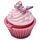 Lip Gloss in Shaped Holder - Fairy Cake