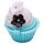 Lip Gloss in Shaped Holder - Fairy Cake
