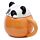 Peeping Lid Ceramic Lidded Animal Mug - Adoramals Panda