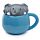 Peeping Lid Ceramic Lidded Animal Mug - Adoramals Elephant