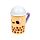 Ceramic Lidded Mug - Boba the Bubble Tea Foodiemals