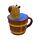 Ceramic Lidded Mug - Capybara