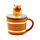 Ceramic Lidded Mug - Capybara