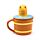 Ceramic Lidded Mug - Capybara