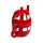 Fun Novelty Routemaster Red Bus Teapot and Cup Set for 1