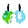 PVC Luggage Tag - Knights & Dragons