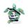 Hand Painted Souvenir Seaside Magnet - Nautical Turtle