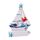 3D Printed Souvenir Seaside Magnet - Sailing Boat & Sealife