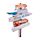 3D Printed Souvenir Seaside Magnet - Beach Sign Slogans