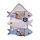 3D Printed Souvenir Seaside Magnet - Nautical Fish Sign