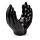 Decorative Incense Cone Burner - Mantric Hand/Tarot Hand Open Palms