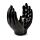 Decorative Incense Cone Burner - Mantric Hand/Tarot Hand Open Palms