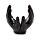 Decorative Incense Cone Burner - Mantric Hand/Tarot Hand Open Palms