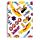 Recycled Paper A5 Lined Notebook - The Beatles Yellow Submarine White