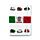 Recycled Paper A5 Lined Notebook - Fiat 500