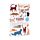 Recycled Paper A5 Lined Notebook - Feline Fine Cats
