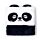 Plush Notebook - Adoramals Susu the Panda
