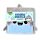 Plush Notebook - Adoramals Archie the Shark