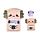 Plush A5 Notebook with Pouch & Mini Notebook - Adoramals Maddie the Axolotl