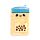 Plush A5 Notebook with Pouch & Mini Notebook - Foodiemas Bubble Tea