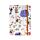 Recycled Paper A5 Lined Notebook with Elastic - Nectar Meadows