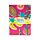 Recycled Paper A5 Lined Notebook with Elastic - Summer Fruits