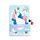 Plush A5 Notebook with Padlock - Unicorn Magic