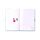 Plush A5 Notebook with Padlock - Unicorn Magic
