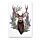 Recycled Paper A5 Lined Notebook - Wild Stag