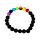 Gemstone Bracelet - Chakra Lava Rock