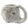 Ceramic Shaped Head Mug - Elephant