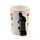 Shaped Handle Ceramic Mug - Game Over with Pixel Decal