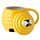 Shaped Ceramic Mug with Lid - Beehive